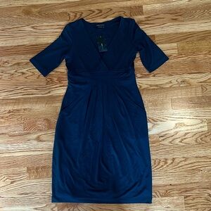 BCBGMAXAZRIA Navy Knit Dress NWT